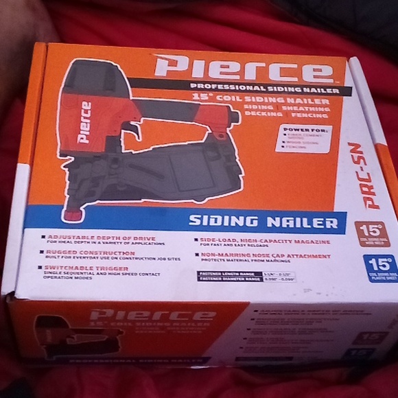 Pierce Accessories Pierce Professional Siding Nailer5coil Siding